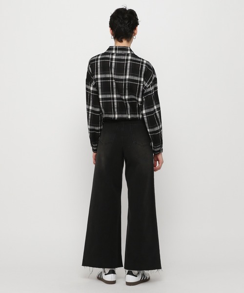 3.3 Field Trip （3.3フィールドトリップ）の「3.3 Field Trip／リボンポケットチェックシャツ2（シャツ/ブラウス・レディース・ブラック/イエロー・FREE）」の16枚目の写真