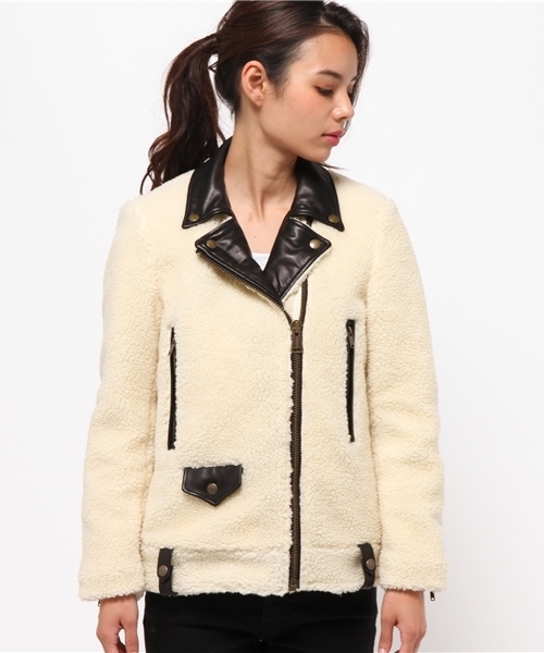 HYSTERIC GLAMOUR（ヒステリックグラマー）の「ラムレザー切替