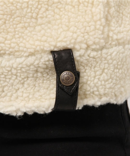 HYSTERIC GLAMOUR（ヒステリックグラマー）の「ラムレザー切替