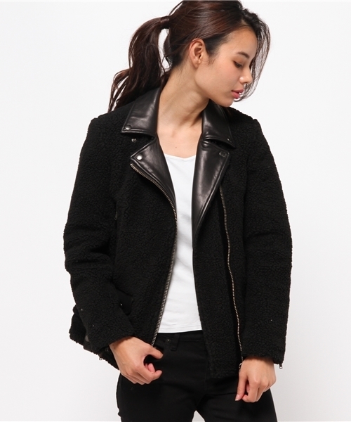 HYSTERIC GLAMOUR（ヒステリックグラマー）の「ラムレザー切替