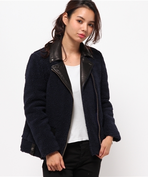 HYSTERIC GLAMOUR（ヒステリックグラマー）の「ラムレザー切替