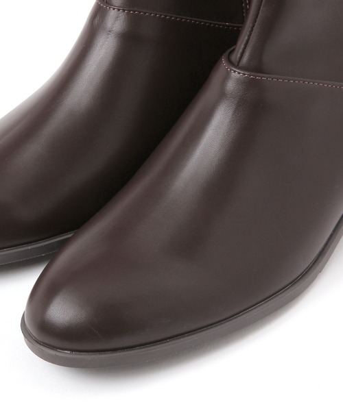 GLOBAL WORK（グローバルワーク）の「らくっションアーモンドトゥショートブーツ/253210（ブーツ・レディース・ブラウン/ブラック・MEDIUM/LARGE）」の19枚目の写真