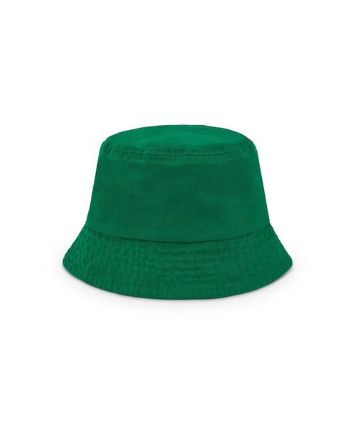 The animals observatory（ジ・アニマルズ・オブザーバトリー）の「The Animals Observatory / ベビー　バケットハット（ハット・キッズ・グリーン/ピンク・ONE）」の3枚目の写真