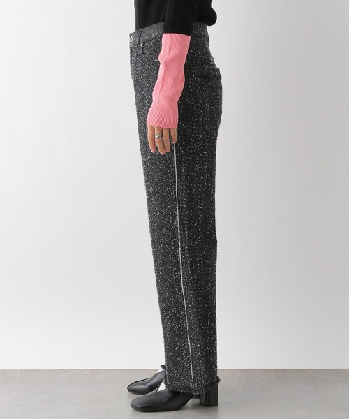 LEPSIM（レプシィム）の「ツイードデニムパンツ　284134（デニムパンツ・レディース・ブラック/ブルー・FREE）」の18枚目の写真