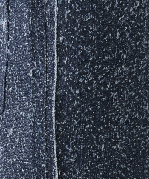 LEPSIM（レプシィム）の「ツイードデニムパンツ　284134（デニムパンツ・レディース・ブラック/ブルー・FREE）」の11枚目の写真