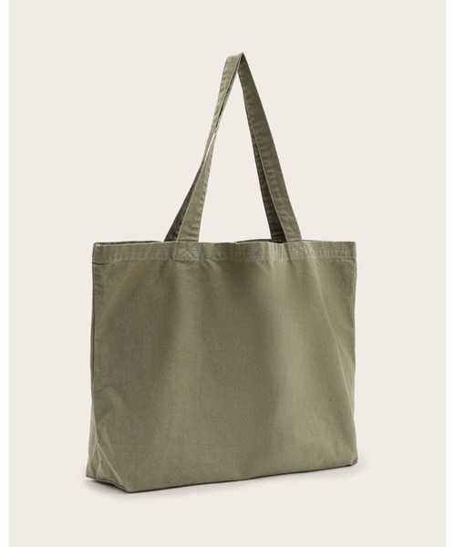 ALLSAINTS(オールセインツ)の「UNDERGROUND LOGO PRINTED TOTE BAG | アンダーグラウンド ロゴ プリント トート バッグ(トートバッグ・メンズ・グリーン系その他・ONE SIZE)」の6枚目の写真