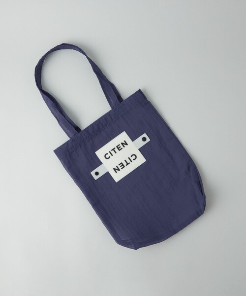 CITEN(シテン)の「<CITEN>くるくるパッチンリップストップS(エコバッグ/サブバッグ・レディース・ネイビー/オリーブ/ライトグレー/ライトピンク/グレー/オレンジ・FREE)」の9枚目の写真