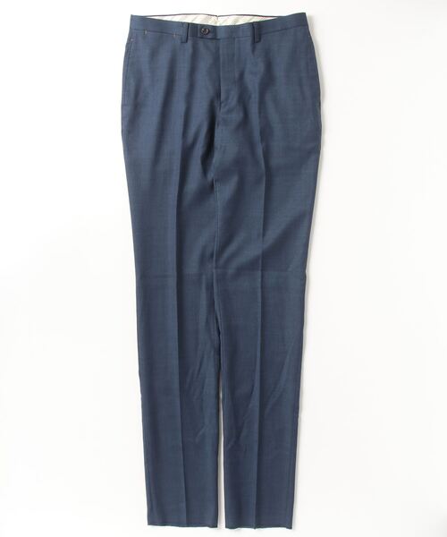 Perfect Suit FActory(パーフェクトスーツファクトリー)の「【EDWINコラボ】デニムライクウールセットアップパンツ ストレッチ ブラウン/カーキ/ブルー(スラックス・メンズ・ブラウン/カーキ/ブルー・S/LL/M/L)」の7枚目の写真