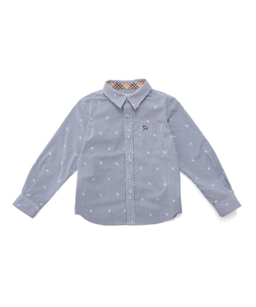 Arnold Palmer（アーノルドパーマー）の「EVERY DAY ストレッチ シェア シャツ（シャツ/ブラウス・キッズ・ネイビー/サックスブルー・115cm/105cm/135cm/125cm/95cm）」の21枚目の写真