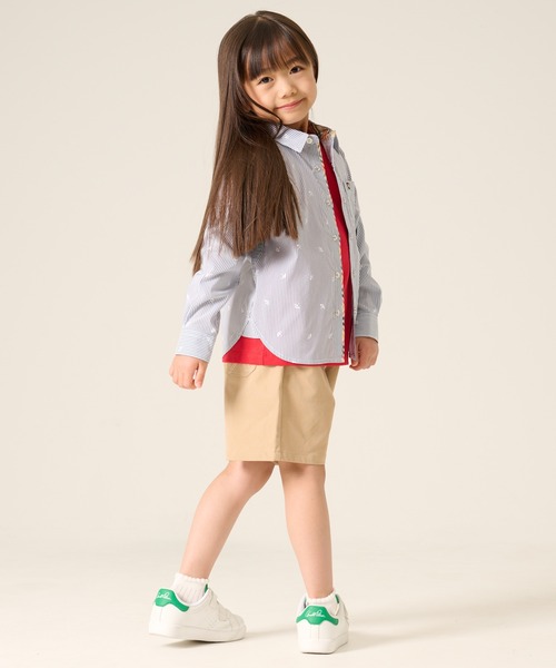 Arnold Palmer（アーノルドパーマー）の「EVERY DAY ストレッチ シェア シャツ（シャツ/ブラウス・キッズ・ネイビー/サックスブルー・115cm/105cm/135cm/125cm/95cm）」の10枚目の写真