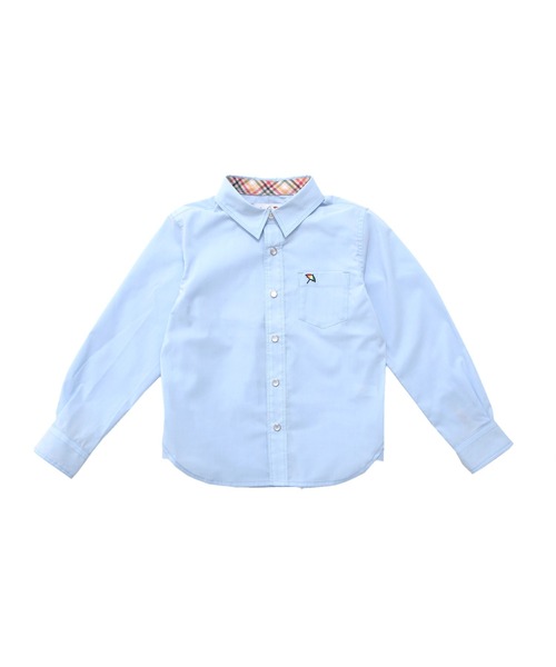 Arnold Palmer（アーノルドパーマー）の「EVERY DAY ストレッチ シェア シャツ（シャツ/ブラウス・キッズ・ネイビー/サックスブルー・115cm/105cm/135cm/125cm/95cm）」の12枚目の写真