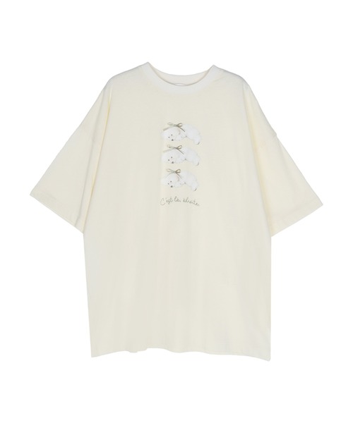 セール】neoki dog tee / 寝起きドックTee（Tシャツ/カットソー