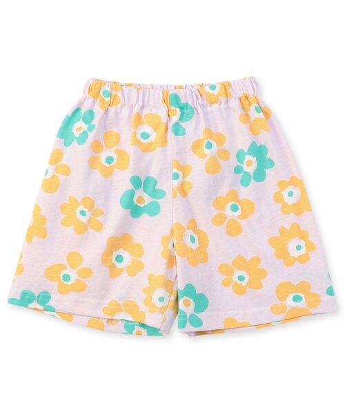 BREEZE（ブリーズ）の「【WEB限定/ジュニア対応】総柄かぶり 半袖パジャマ（ルームウェア/パジャマ・キッズ・ベージュ/アイボリー/ブルー/パープル・100/90/80/140/130/120/110）」の11枚目の写真