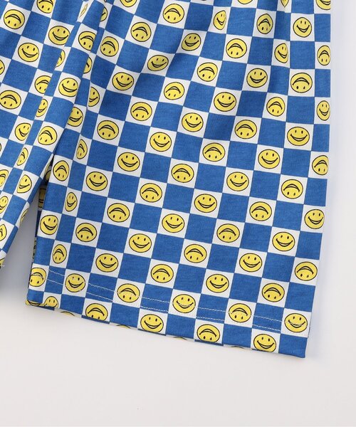 BREEZE（ブリーズ）の「【WEB限定/ジュニア対応】総柄かぶり 半袖パジャマ（ルームウェア/パジャマ・キッズ・ベージュ/アイボリー/ブルー/パープル・100/90/80/140/130/120/110）」の7枚目の写真