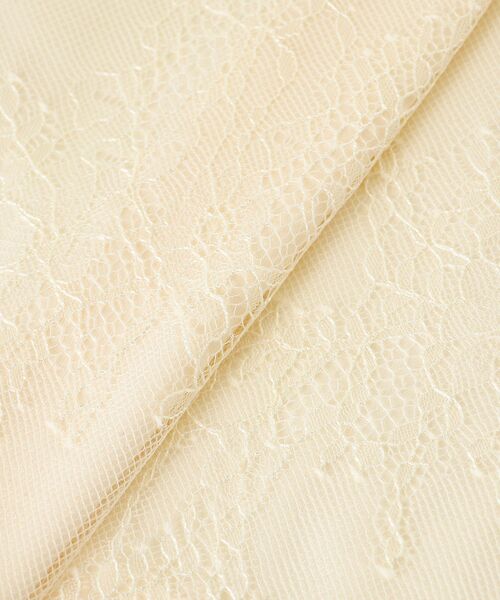 MAJESTIC LEGON（マジェスティックレゴン）の「レースクロスタンク（タンクトップ・レディース・オフホワイト/アイボリー/ブラック・MEDIUM）」の22枚目の写真