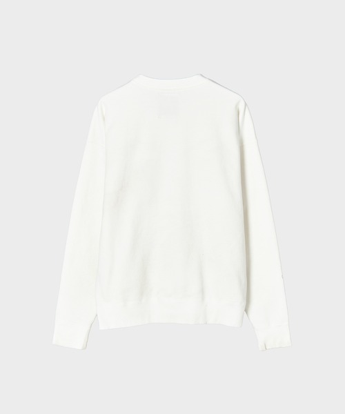 MIHARAYASUHIRO（ミハラヤスヒロ）の「【MIHARAYASUHIRO/ミハラヤスヒロ】LEON PRINTED DISTRESSED PULLOVER（スウェット・メンズ・ブラック/ホワイト・44）」の5枚目の写真