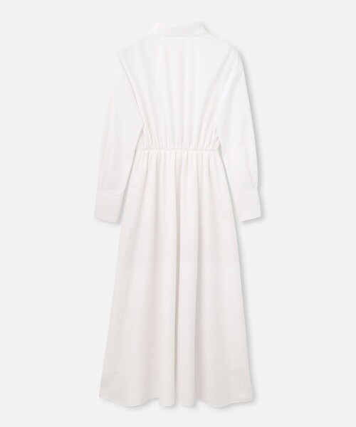 セール】【LOULOU WILLOUGHBY】ボリュームギャザーシャツワンピース