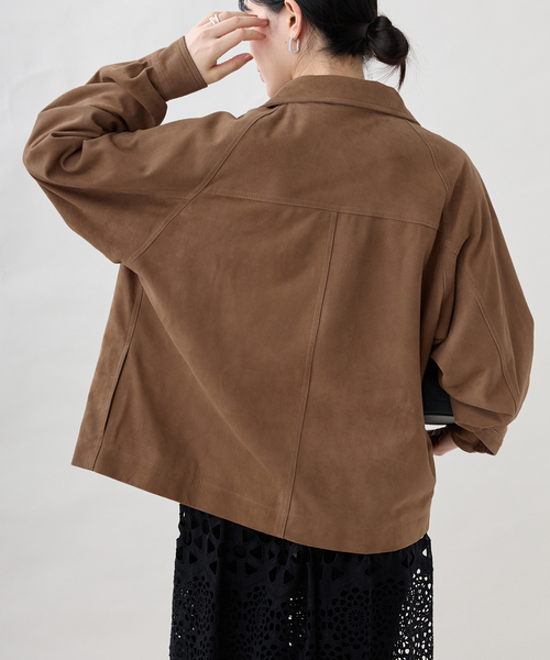 CINQUANTA(チンクアンタ)の「CINQUANTA チンクアンタ Blouson P560(その他アウター・レディース・ライトグレー・SMALL/MEDIUM)」の10枚目の写真