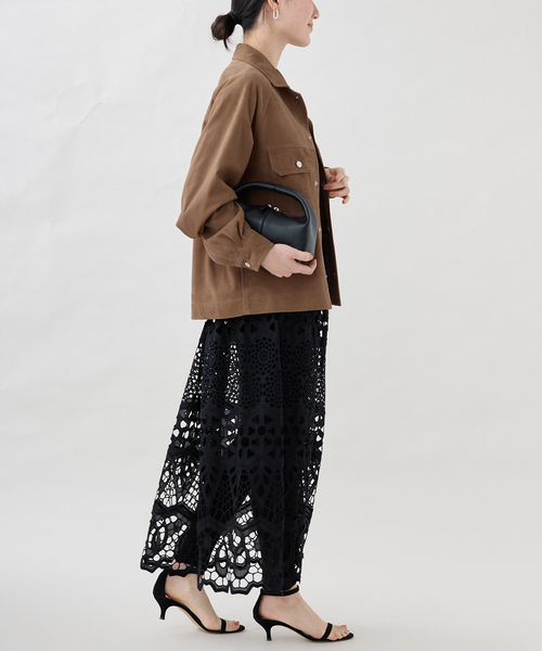CINQUANTA(チンクアンタ)の「CINQUANTA チンクアンタ Blouson P560(その他アウター・レディース・ライトグレー・SMALL/MEDIUM)」の12枚目の写真