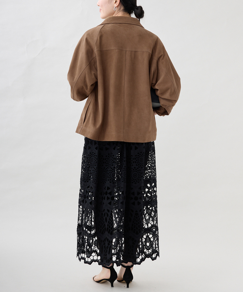 CINQUANTA(チンクアンタ)の「CINQUANTA チンクアンタ Blouson P560(その他アウター・レディース・ライトグレー・SMALL/MEDIUM)」の13枚目の写真