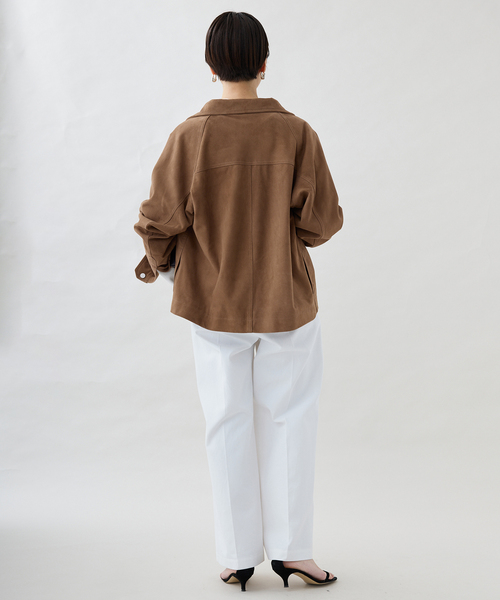 CINQUANTA(チンクアンタ)の「CINQUANTA チンクアンタ Blouson P560(その他アウター・レディース・ライトグレー・SMALL/MEDIUM)」の16枚目の写真