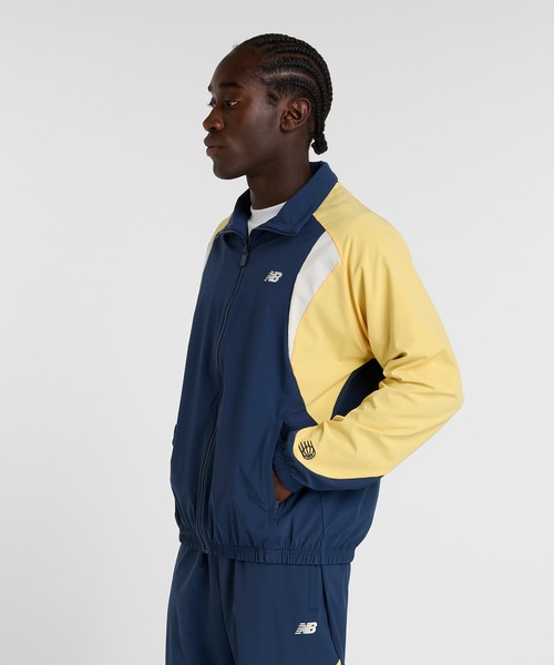 セール】Hoops ウーブントラックジャケット（ブルゾン）｜New Balance