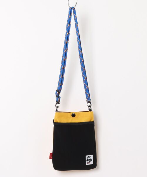 CHUMS(チャムス)の「【CHUMS/チャムス】 Recycle Mesh Pocket Shoulder Bag(ショルダーバッグ・レディース・ピンク/その他1/その他2/その他3/グレイッシュベージュ/グリーン系その他/ブラック/ネイビー/その他4/その他6/その他7/その他8/その他5/ブルー系その他/その他11/その他10/その他9/その他14/その他12/その他13/イエロー/パープル・FREE)」の7枚目の写真