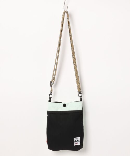 CHUMS(チャムス)の「【CHUMS/チャムス】 Recycle Mesh Pocket Shoulder Bag(ショルダーバッグ・レディース・ピンク/その他1/その他2/その他3/グレイッシュベージュ/グリーン系その他/ブラック/ネイビー/その他4/その他6/その他7/その他8/その他5・FREE)」の3枚目の写真