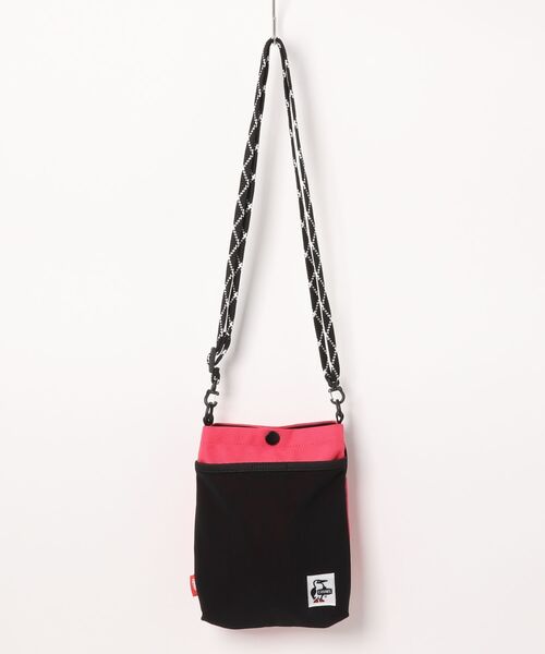 CHUMS(チャムス)の「【CHUMS/チャムス】 Recycle Mesh Pocket Shoulder Bag(ショルダーバッグ・レディース・ピンク/その他1/その他2/その他3/グレイッシュベージュ/グリーン系その他/ブラック/ネイビー/その他4/その他6/その他7/その他8/その他5・FREE)」の5枚目の写真