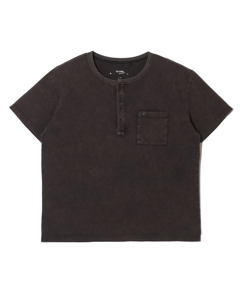 CRIMIE(クライミー)の「VINTAGE USED EDDIE SHORT LENGTH HENRY NECK T SHIRT(Tシャツ/カットソー・メンズ・ブラック・XXL/XL/L/M/S)」の7枚目の写真