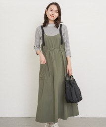 ikka | 【2点セット/親子コーデ】リップストップカーゴワンピースセット(ワンピース)