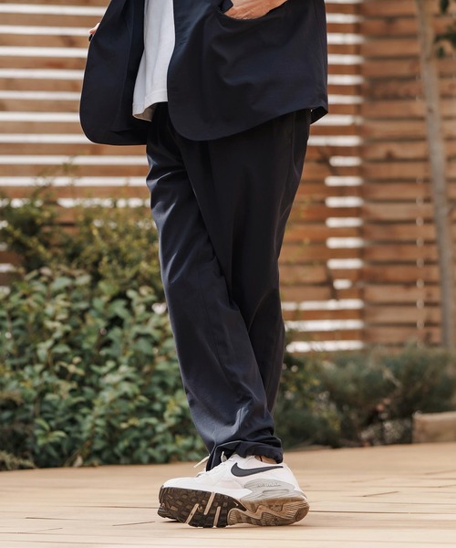 CAMBIO(カンビオ)の「mp13368-裾絞りストレートイージーパンツ(その他パンツ・メンズ・ブラック/ネイビー/ベージュ・M/L/XL)」の12枚目の写真