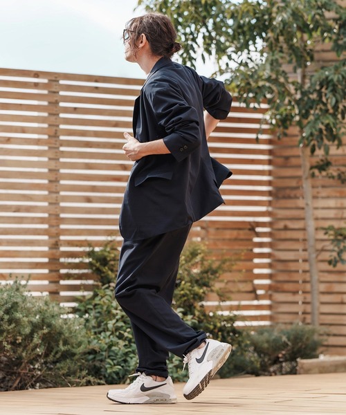 CAMBIO(カンビオ)の「mp13368-裾絞りストレートイージーパンツ(その他パンツ・メンズ・ブラック/ネイビー/ベージュ・M/L/XL)」の14枚目の写真