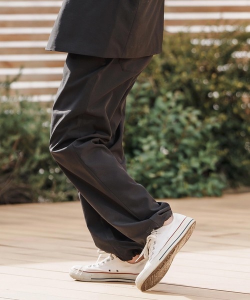 CAMBIO(カンビオ)の「mp13368-裾絞りストレートイージーパンツ(その他パンツ・メンズ・ブラック/ネイビー/ベージュ・M/L/XL)」の17枚目の写真