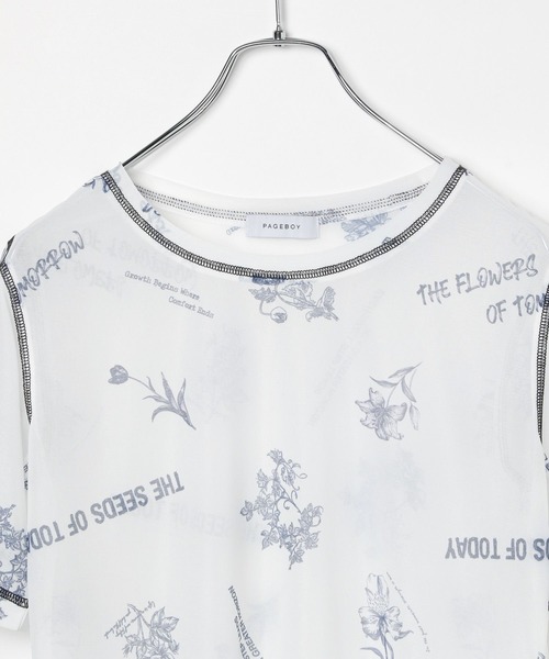 PAGEBOY（ページボーイ）の「アソートガラシアーTシャツ（Tシャツ/カットソー・レディース・ブラック/ミント/ホワイト/ホワイト系その他・FREE）」の22枚目の写真