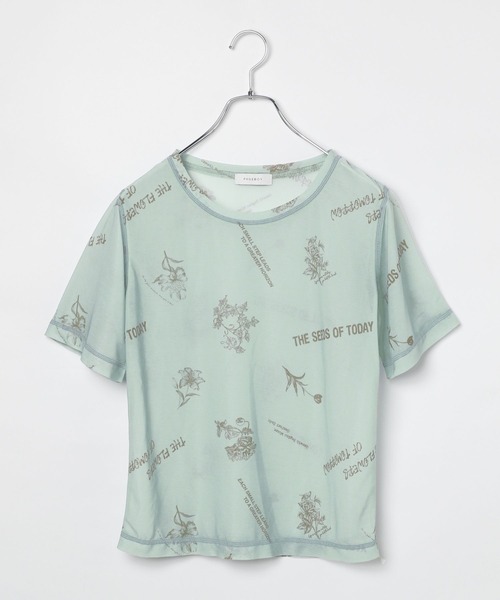 PAGEBOY（ページボーイ）の「アソートガラシアーTシャツ（Tシャツ/カットソー・レディース・ブラック/ミント/ホワイト/ホワイト系その他・FREE）」の11枚目の写真