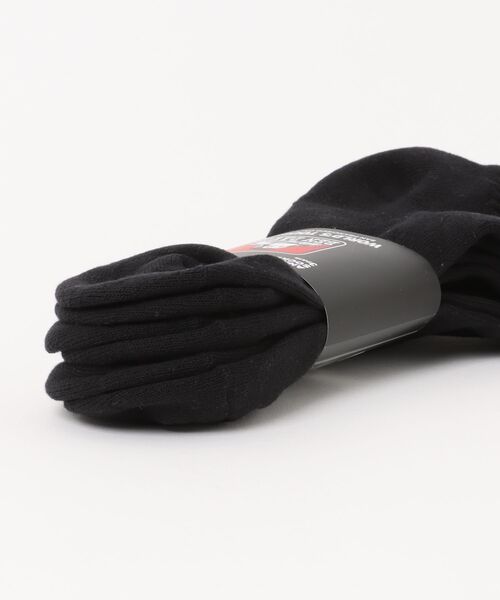 BEN DAVIS（ベンデイビス）の「《BEN DAVIS》ロゴプリント 3P ソックス（ソックス/靴下・メンズ・ホワイト/ヘザーグレー/ブラック・FREE）」の7枚目の写真