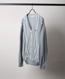 ILL'S（イルズ）の「【U.S. POLO ASSN.】ワンポイント刺繍 ベーシック / ストライプ サマーニットカーディガン メンズ レディース（カーディガン/ボレロ）」