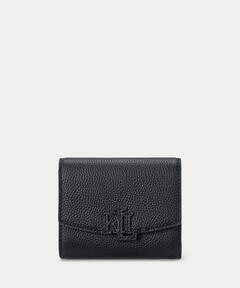 国内 Ralph LaurenペブルドCameryn ラージ フラップ 2つ折長財布 RALPH LAUREN｜ペブルド ラージ Cameryn フラップ ウォレット