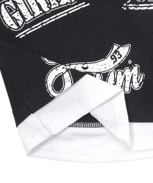 dispark(ディスパーク)の「DISPARK/グラフィックキャミレイヤードトップス(Tシャツ/カットソー・レディース・ブラック/ホワイト・FREE)」の18枚目の写真