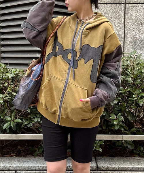 セール】【P.A.M/パム】LUNACY ZIP THRU HOODI 3837-MLT（パーカー 