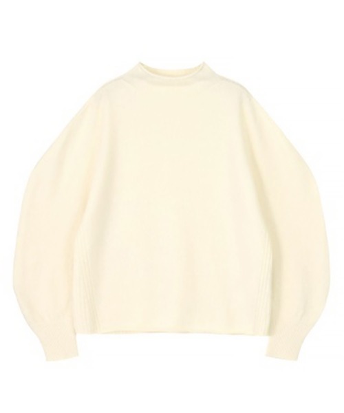 Plantation(プランテーション)の「(H)2 FACE KNIT / ニット / (O)(ニット/セーター・レディース・オフホワイト/ブラック・M size)」の2枚目の写真