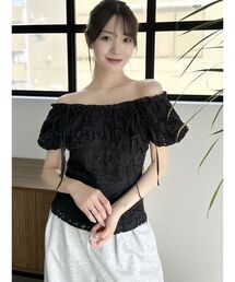 dazzlin / ノースリレースカットソー / ブラック / F 楽天市場】総レース（ブランドダズリン）（Tシャツ・カットソー