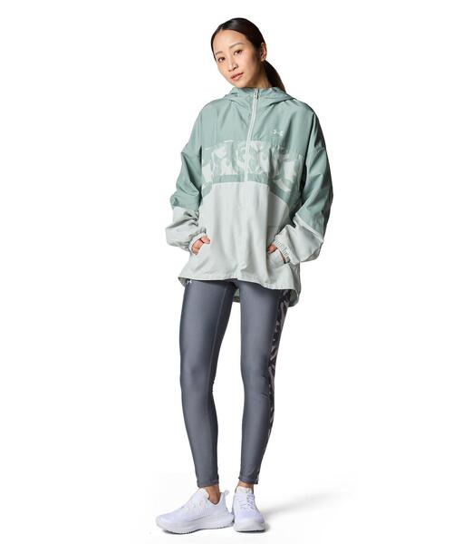 UNDER ARMOUR(アンダーアーマー)の「UAメッシュ ライナー ウーブン プリント フルジップ フーディー(トレーニング/レディース)(その他アウター・レディース・カーキ系・L/M/XL/S)」の3枚目の写真