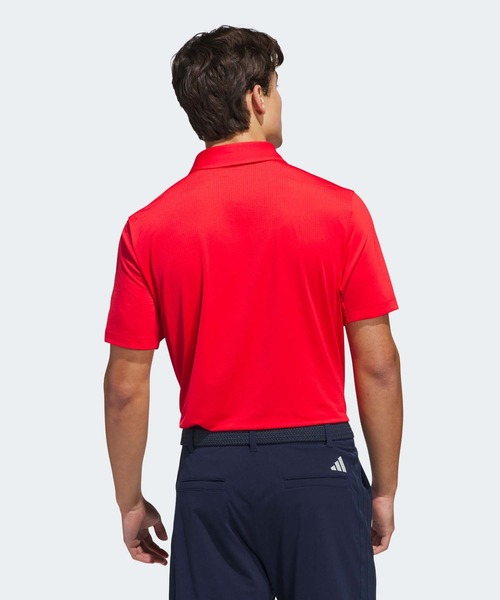 adidas(アディダス)の「ファブリックミックス バックメッシュ 半袖シャツ【adidas Golf/アディダスゴルフ】(ポロシャツ・メンズ・レッド/ブラック・XX-LARGE/LARGE/MEDIUM/SMALL/X-LARGE)」の9枚目の写真