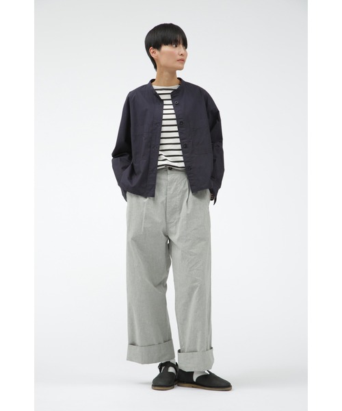 セール】OVERDYE MELANGE COTTON LINEN（その他パンツ）｜MHL