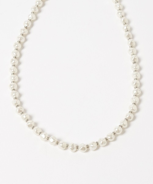 HARE（ハレ）の「【MADE IN JAPAN】PEARLネックレス(HARE)（ネックレス・メンズ・ホワイト系その他・FREE）」の4枚目の写真