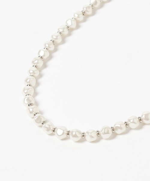 HARE（ハレ）の「【MADE IN JAPAN】PEARLネックレス(HARE)（ネックレス・メンズ・ホワイト系その他・FREE）」の5枚目の写真