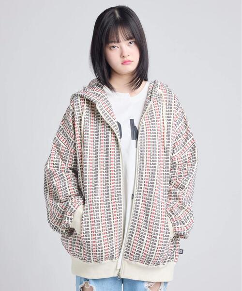 パーカー littlesunnybite/リトルサニーバイト/I love LSB hoodie レディース メンズ little sunny bite (リトルサニーバイト)I love LSB hoodie