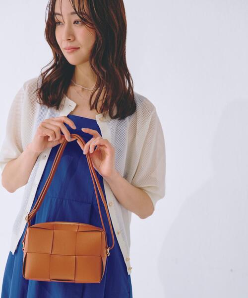 grove（グローブ）の「◆メッシュミニショルダー（ショルダーバッグ・レディース・キャメル/ブルー/シルバー/ブラック/グリーン系その他5・00）」の4枚目の写真